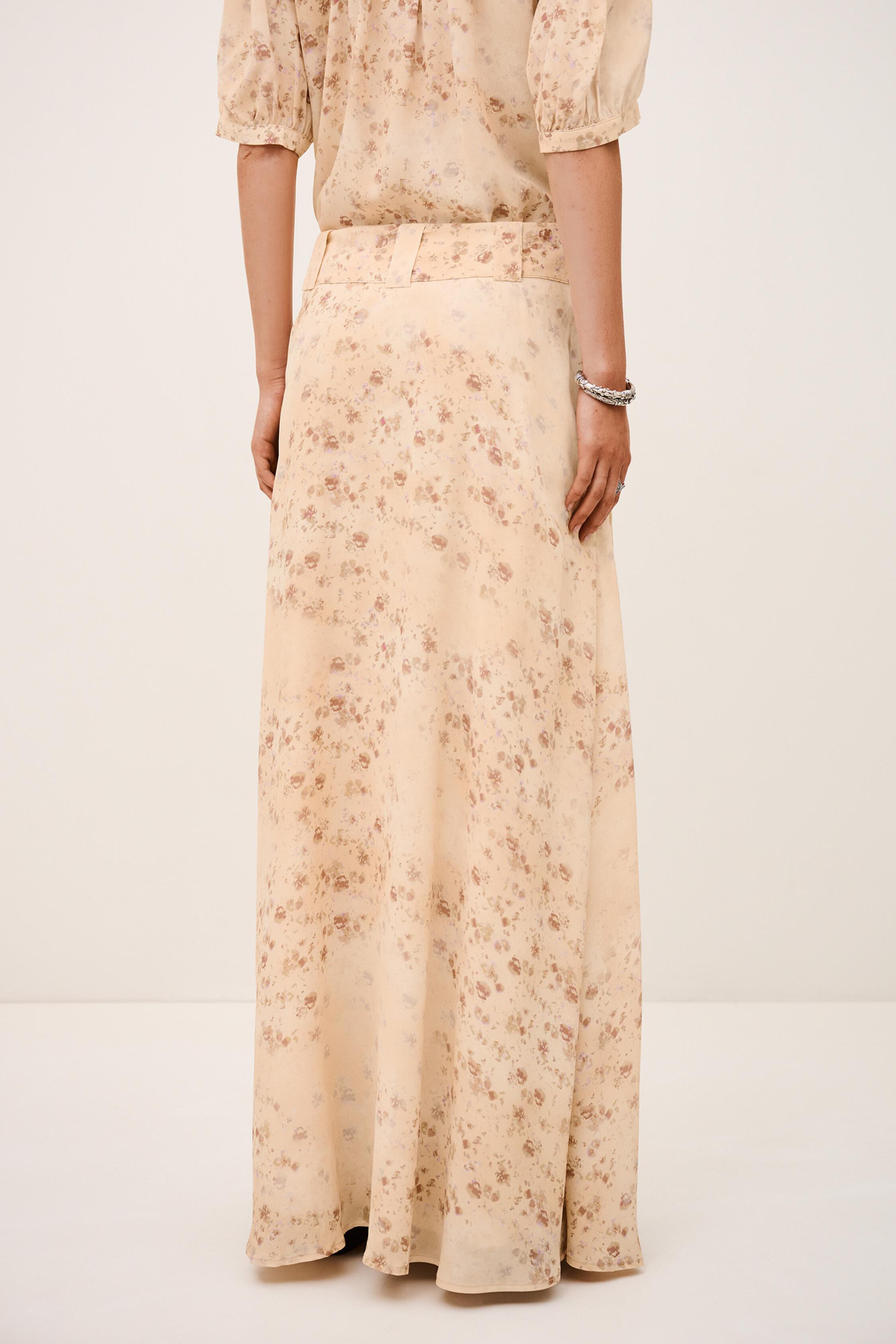 NATTALINA patterned maxi skirt by BA&SH
