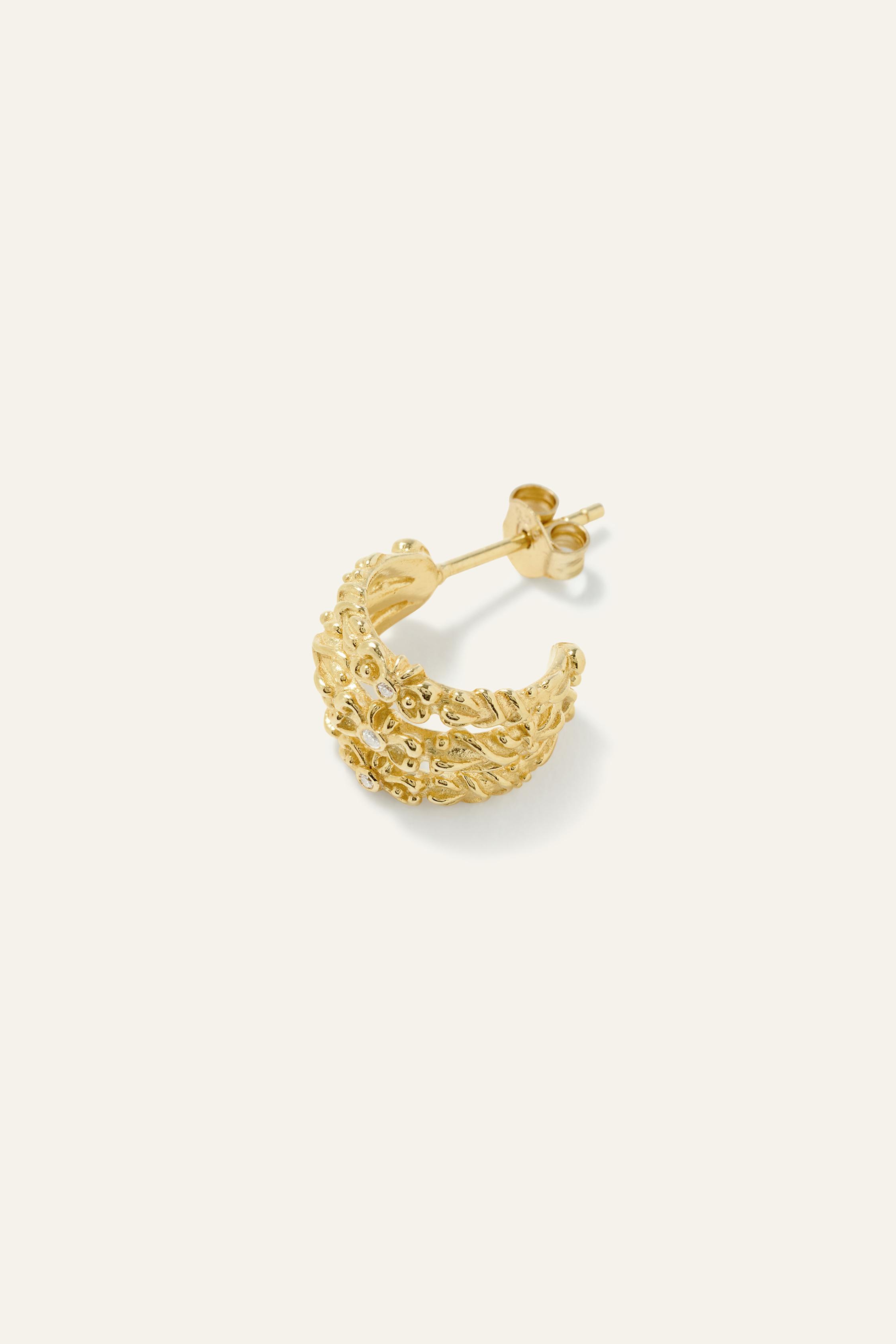 PERRINE zircon earrings by BA&SH