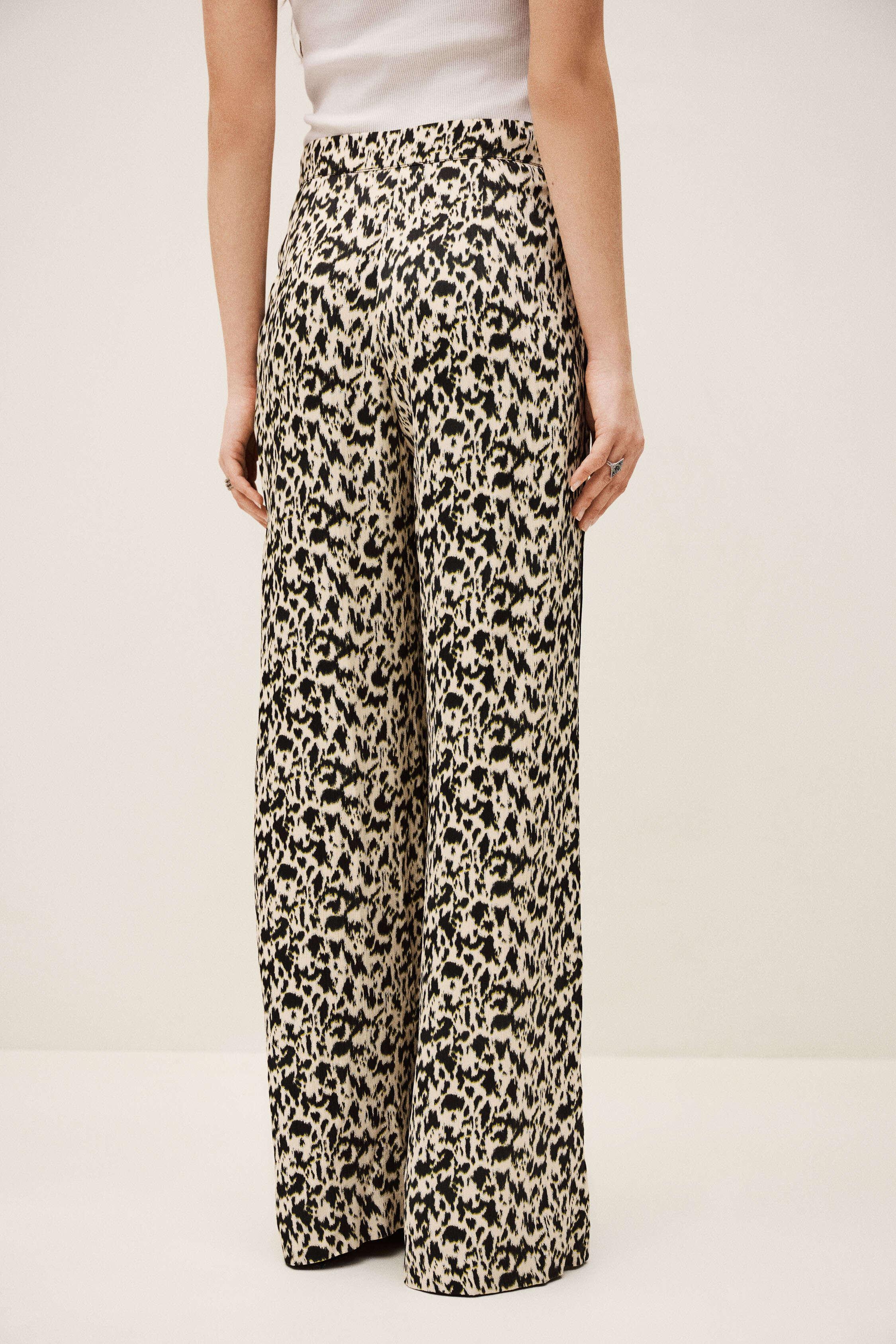 PLYDE loose-fit patterned pants by BA&SH