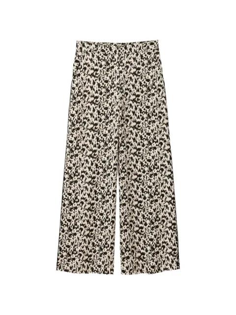Plyde printed wide-leg trousers by BA&SH