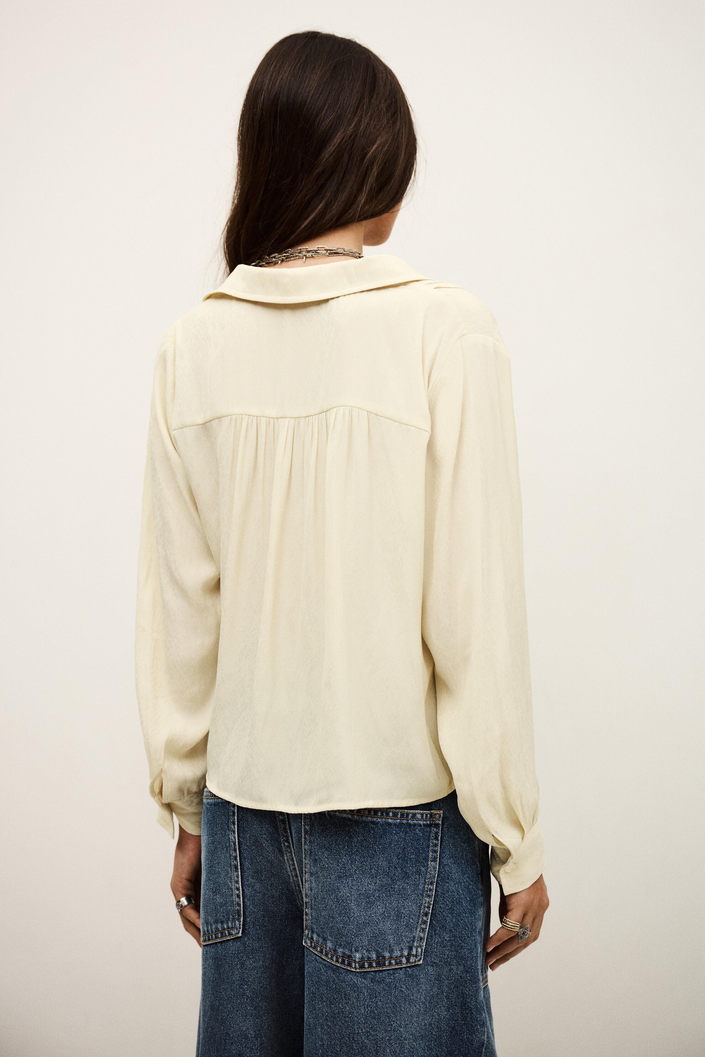 RIATA patterned shirt by BA&SH