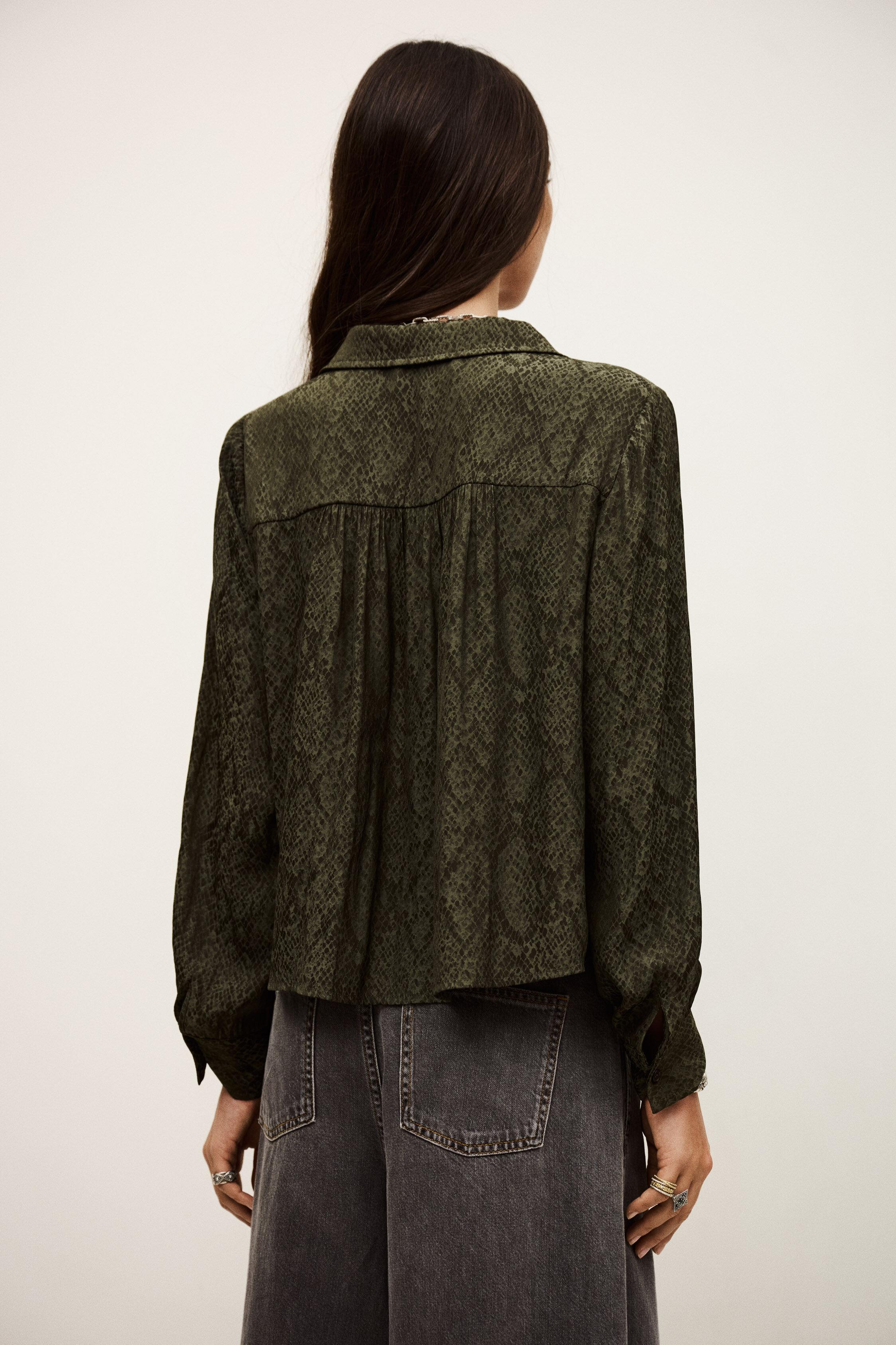 RIATA patterned shirt by BA&SH