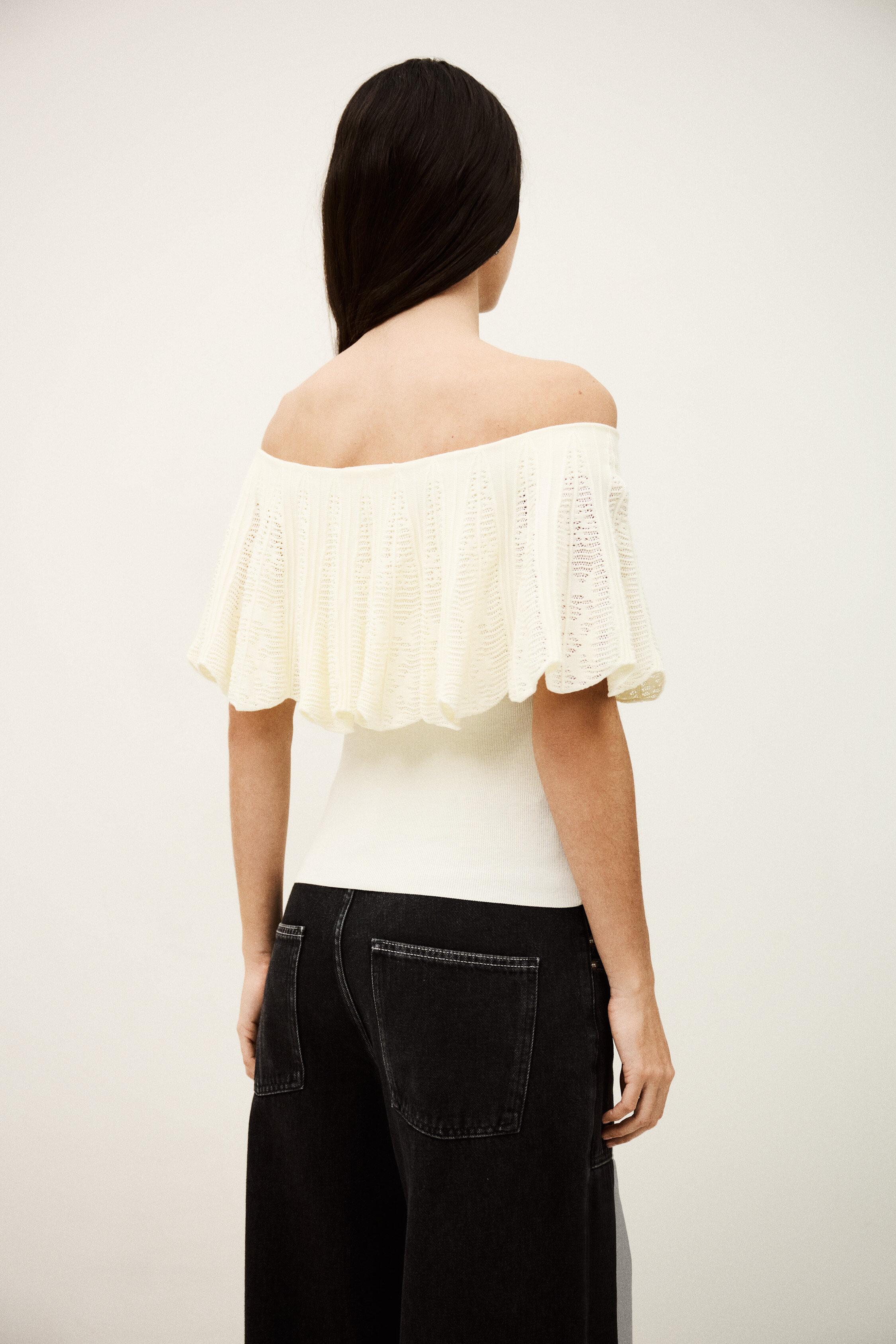 SALDA off-the-shoulder top by BA&SH