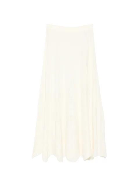 Serta openwork midi skirt by BA&SH