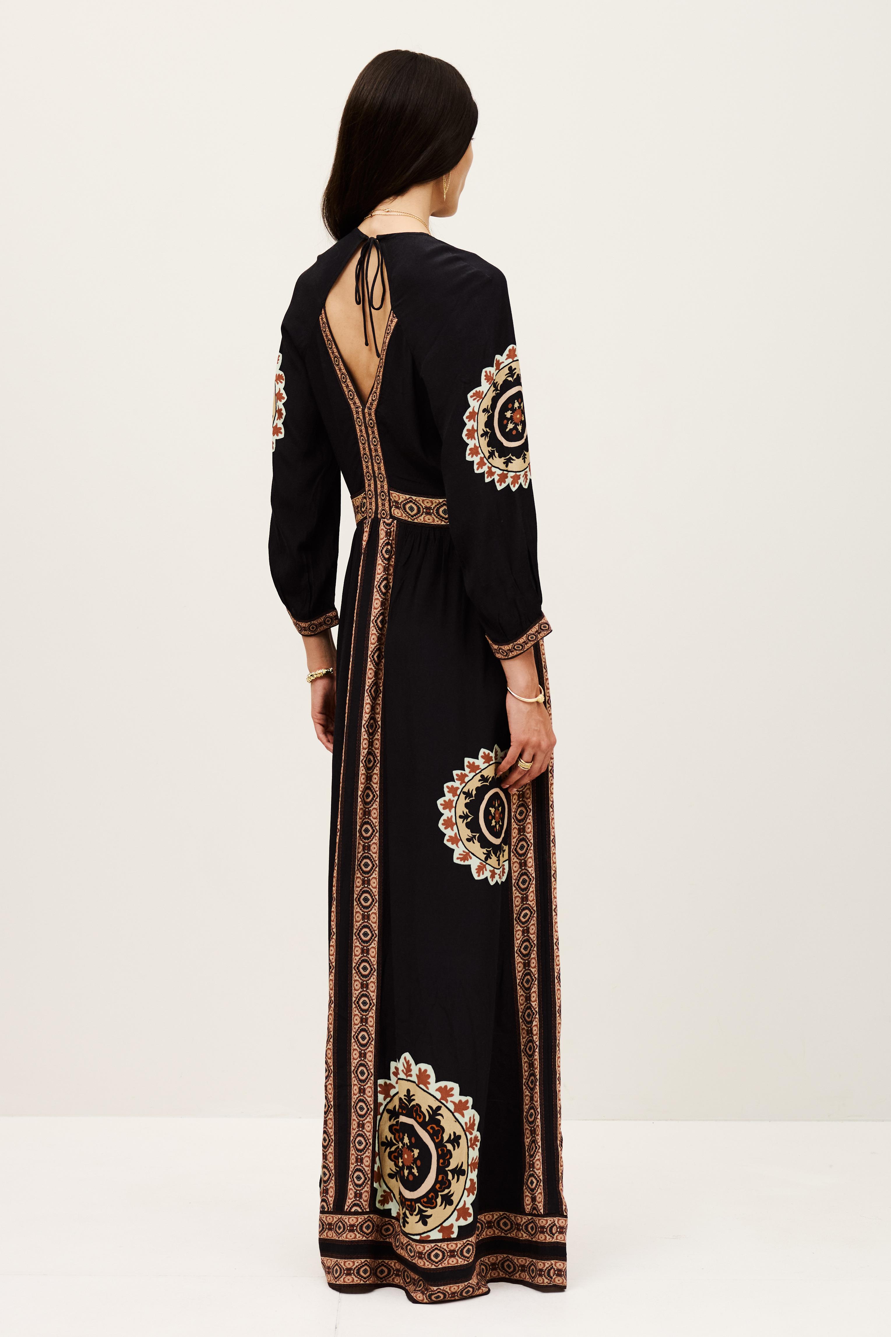 VERA patterned maxi dress by BA&SH