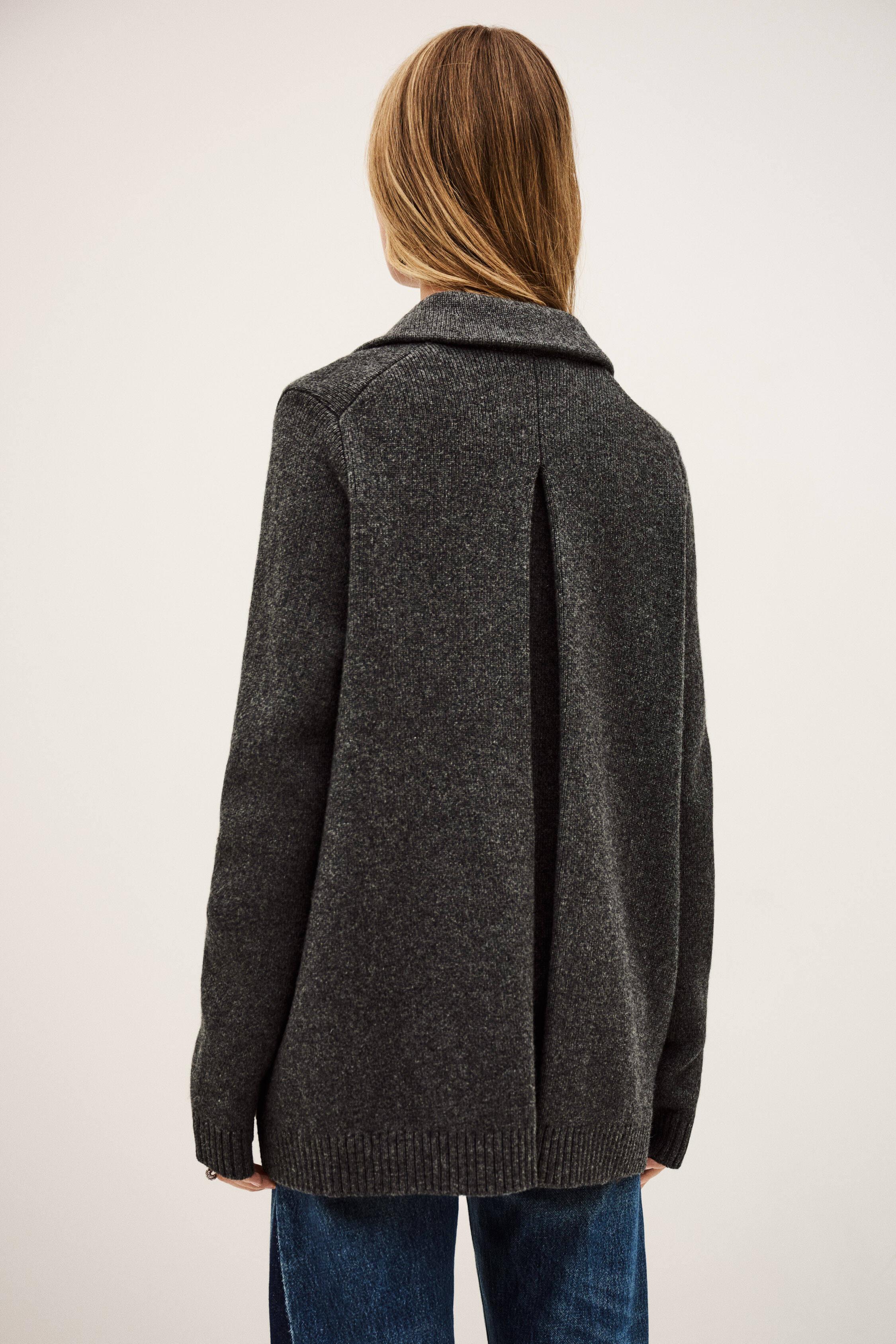 VESTA knitted cardigan coat by BA&SH