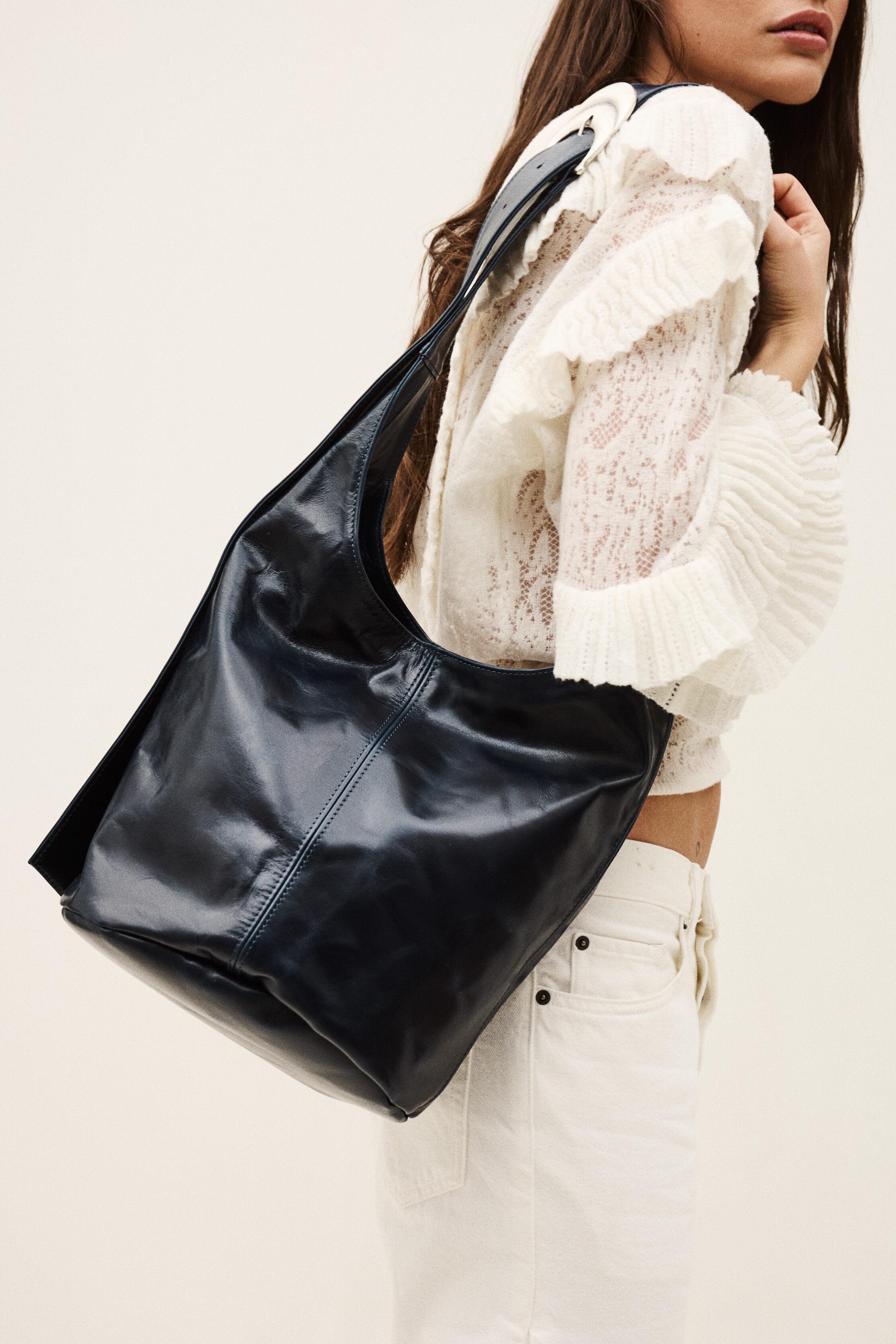 YOUYOU leather bucket bag by BA&SH