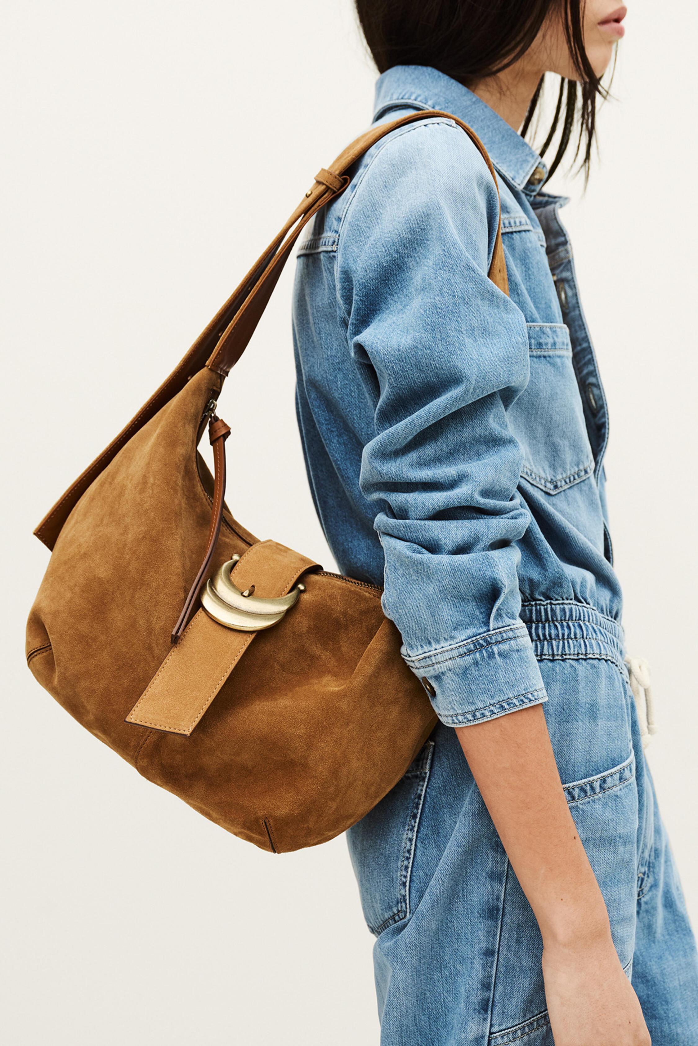 YOUYOU suede hobo bag by BA&SH