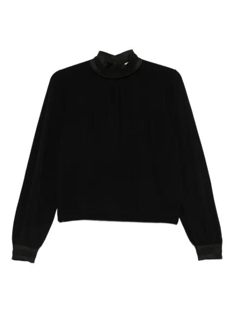 cut-out high-neck jumper by BA&SH