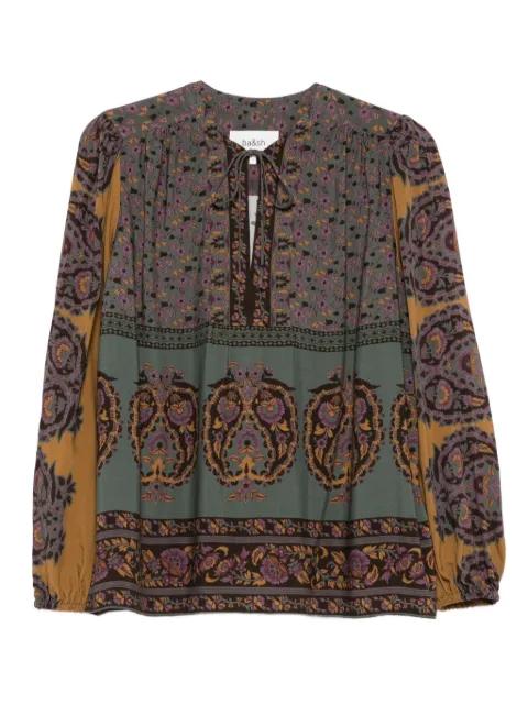 floral-print blouse by BA&SH