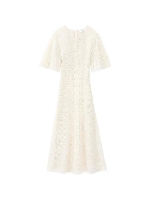 lace midi dress by BA&SH