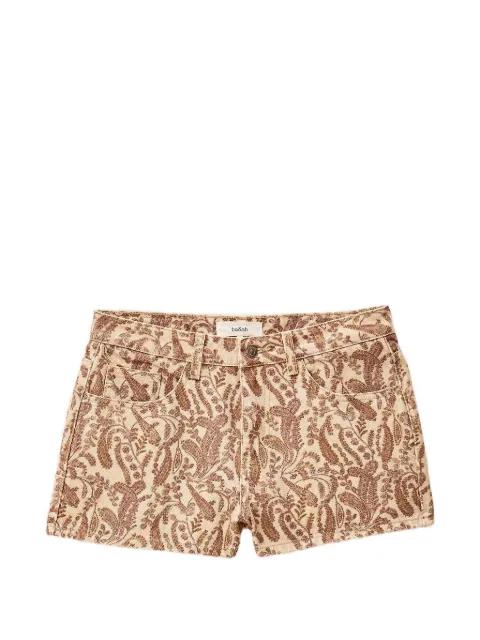paisley shorts by BA&SH