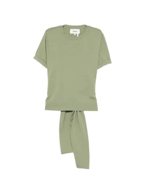 tie-back cut-out T-shirt by BA&SH