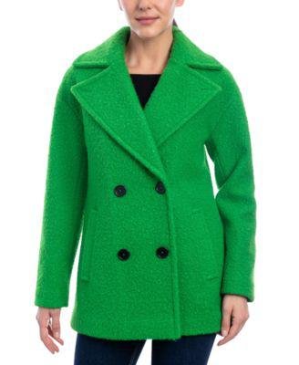 Women's Double-Breasted Boucl&eacute; Peacoat by BCBGENERATION