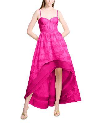 High Low Organza Tulle Gown by BCBGMAXAZRIA