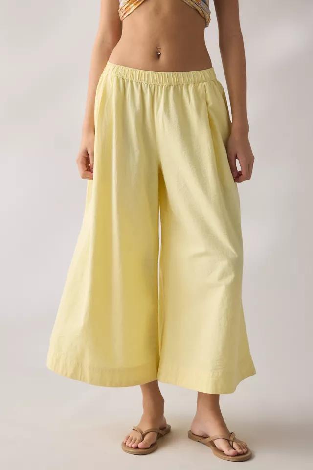 BDG Creekside Cropped Cotton Wide Leg Pants by BDG