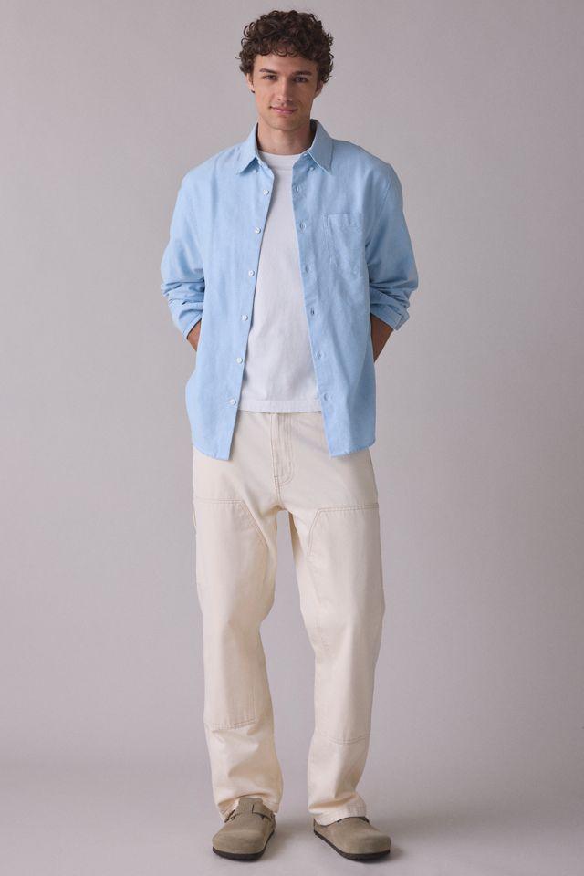BDG Double Knee Relaxed Straight Jeans by BDG
