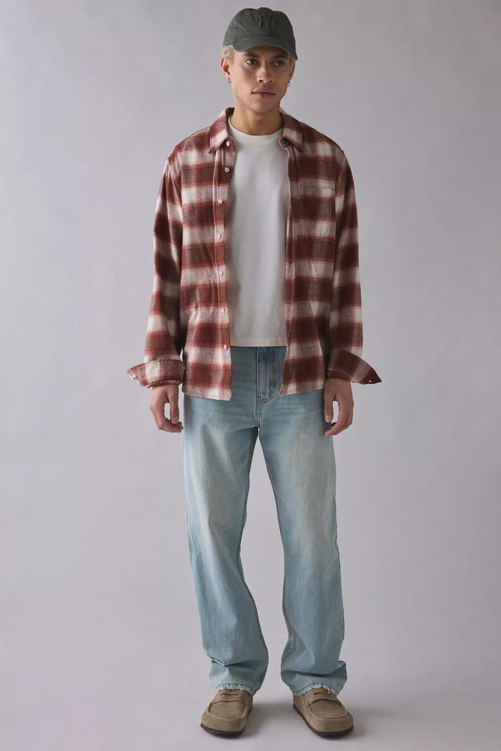 BDG Embroidered Relaxed Straight Fit Jeans by BDG