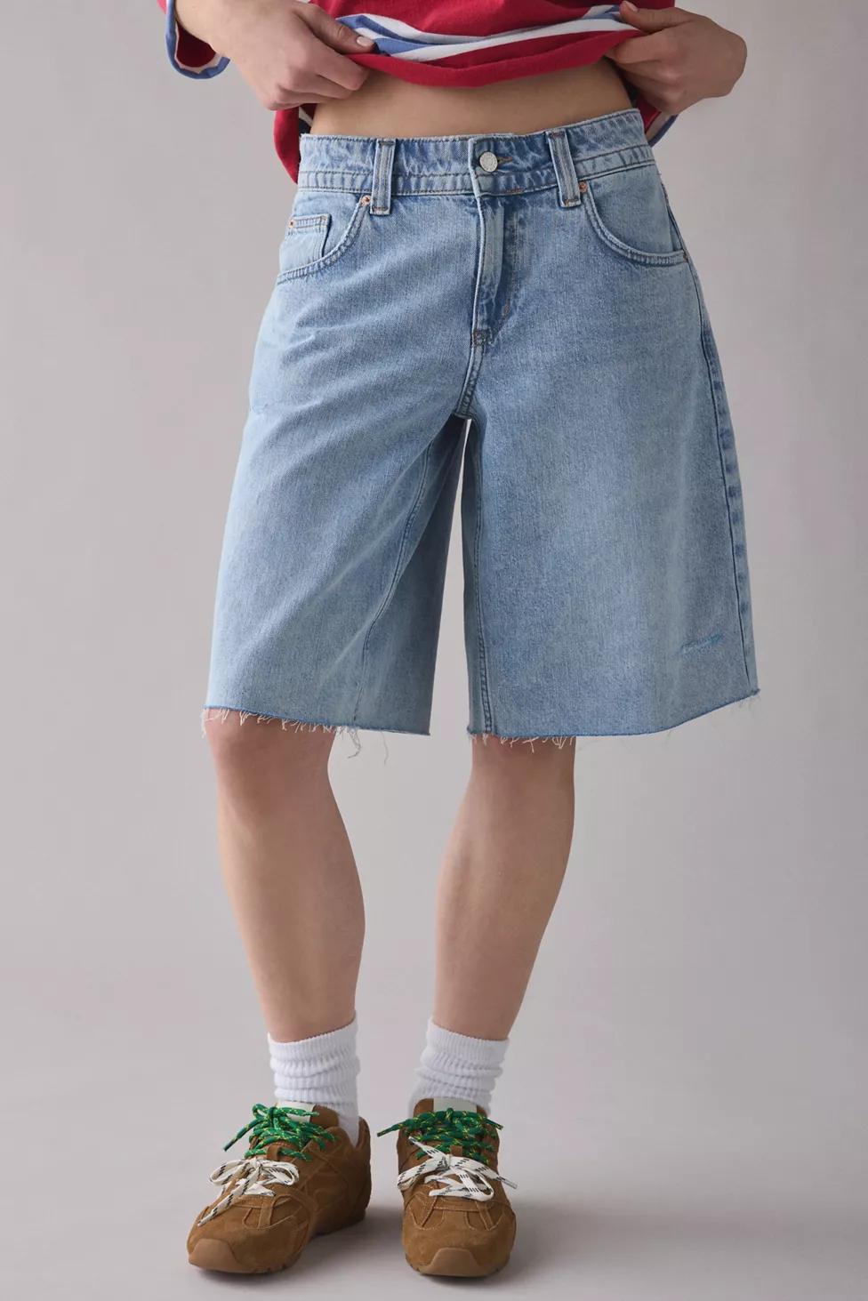 BDG Front Runner Mid-Rise Baggy Jorts by BDG
