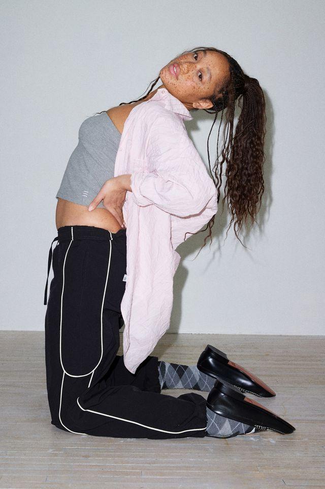 BDG Jess Straight Leg Nylon Track Pant by BDG BDG Jess Straight Leg Nylon Track Pant by BDG