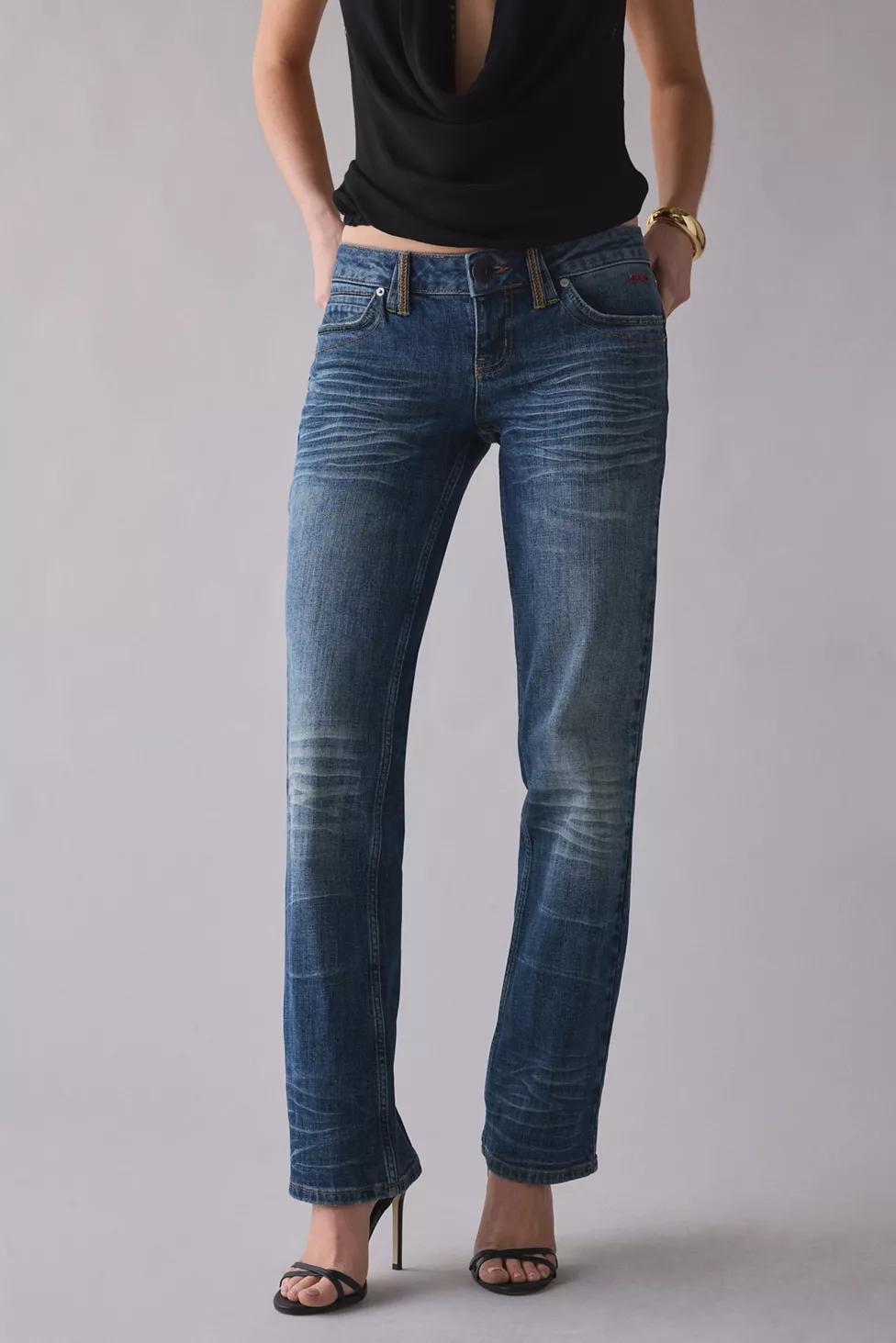 BDG Keira Low-Rise Slim Jeans by BDG