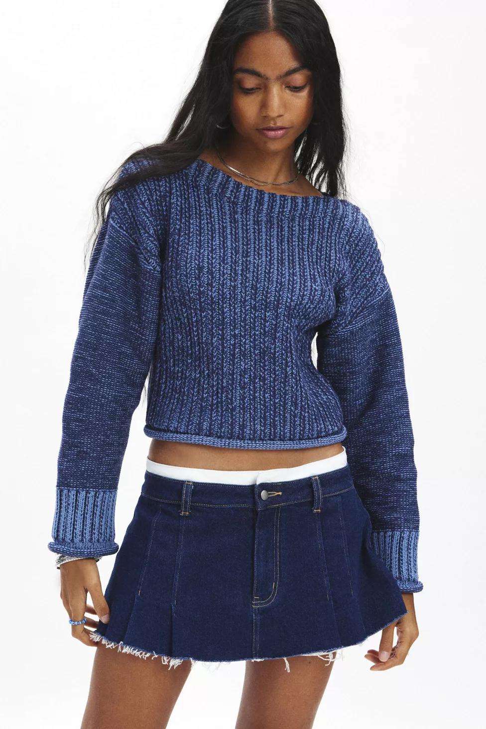 BDG Maria Boatneck Pullover Sweater by BDG