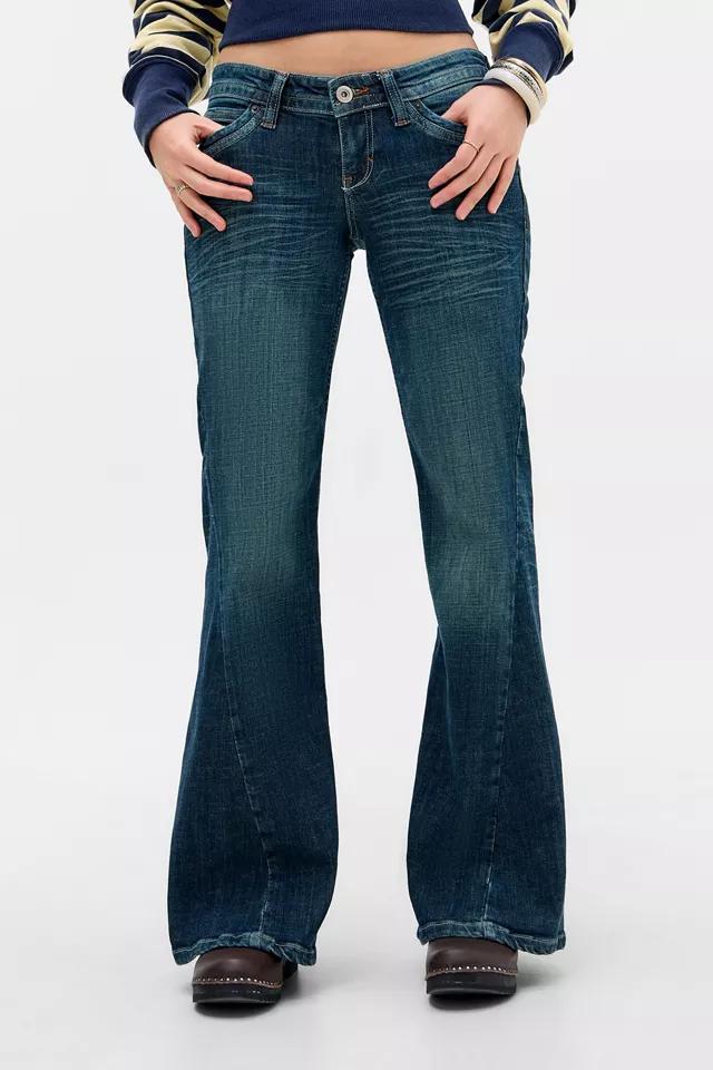 BDG Miko Twisted Seam Low-Rise Flare Jeans by BDG