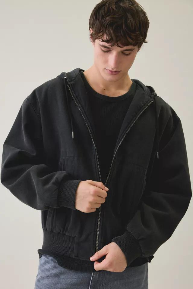 BDG New Rio Canvas Hooded Jacket by BDG