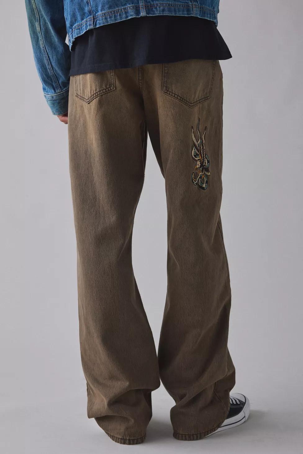 BDG Nitro Flash Tattoo Baggy Fit Jeans by BDG
