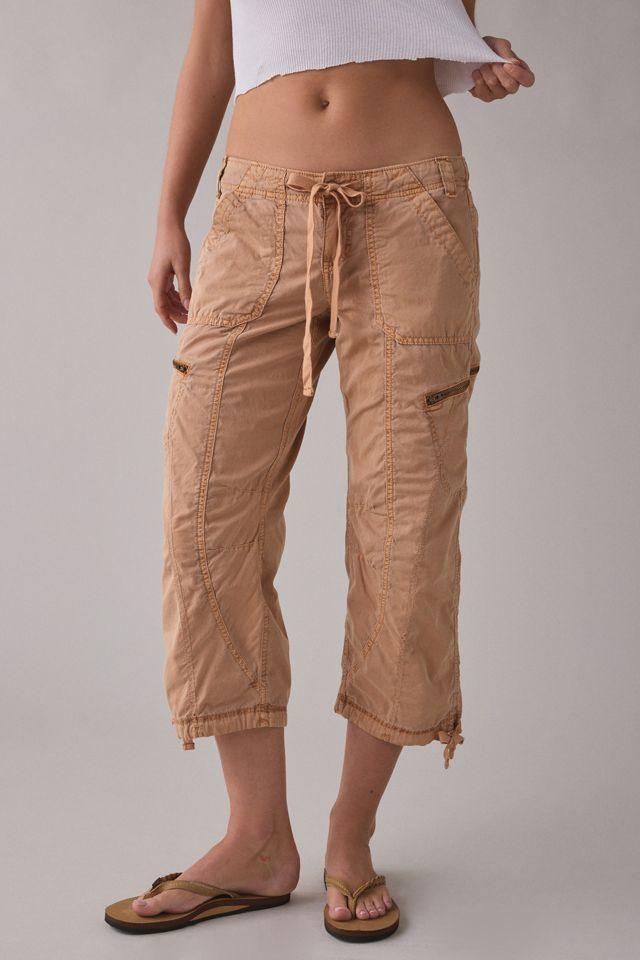 BDG Sidekick Crop Cotton Utility Pants by BDG