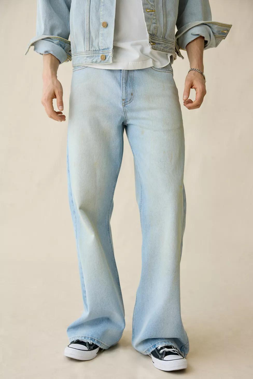 BDG Slacker Relaxed Flare Jeans by BDG