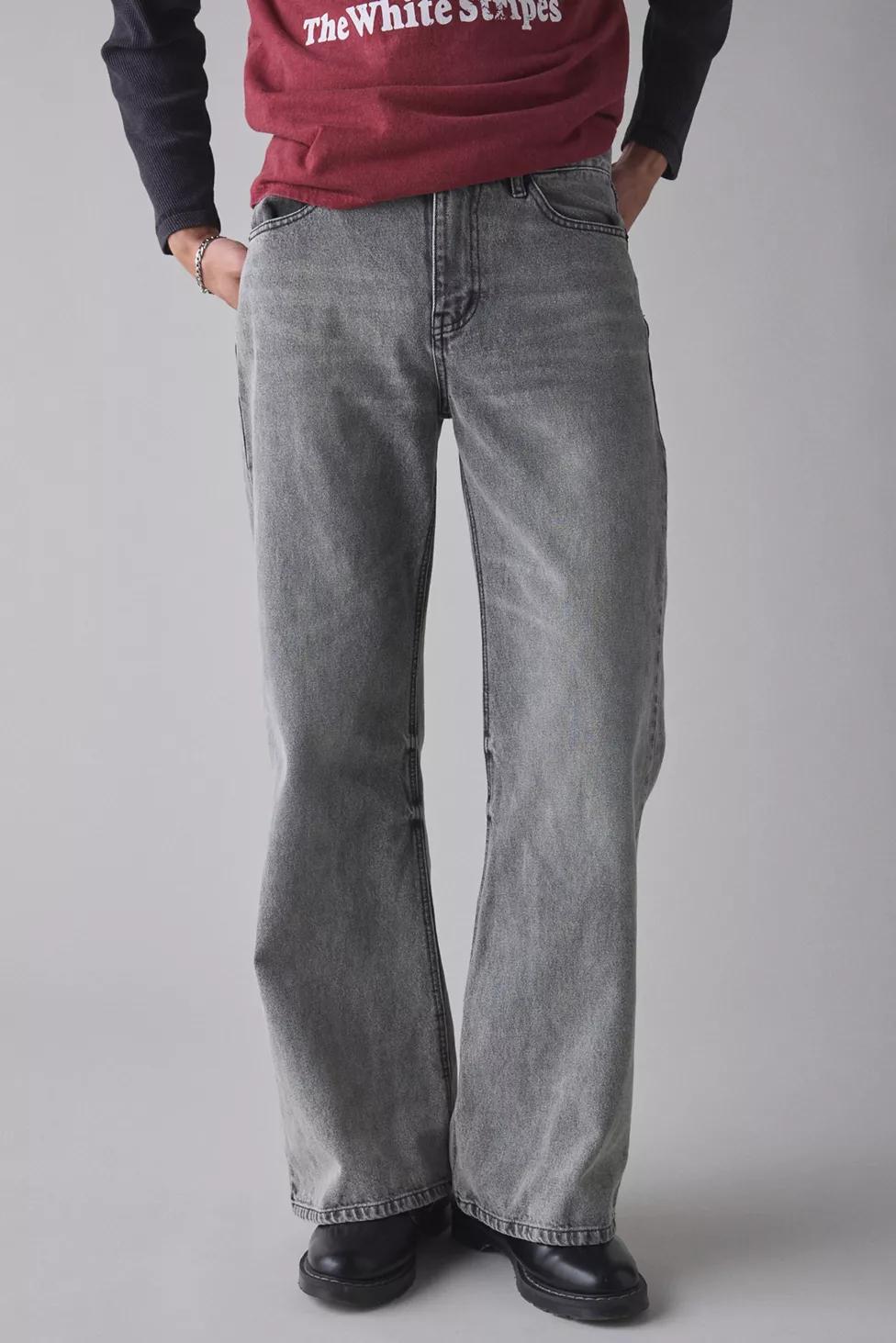 BDG Slacker Relaxed Flare Jeans by BDG