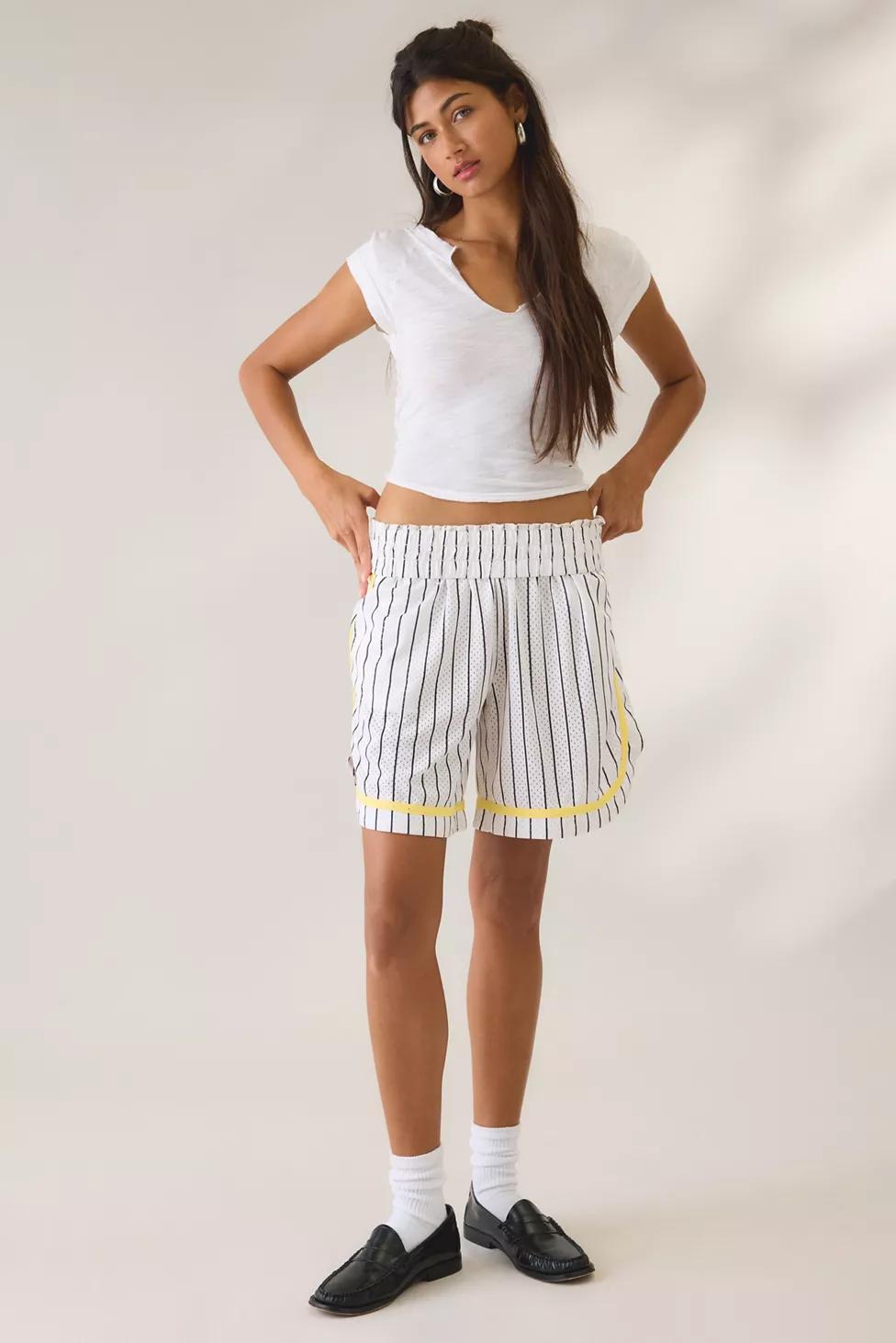 BDG Star Player Printed Mesh Athletic Shorts by BDG
