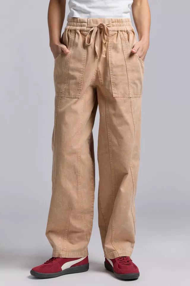 BDG Surplus Twill Wide Leg Pant by BDG