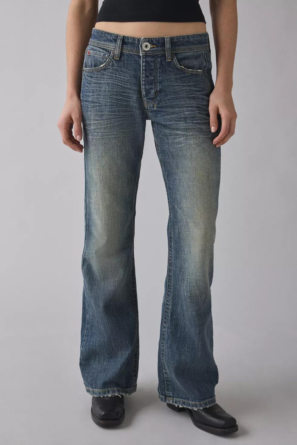 BDG Teo Relaxed Low-Rise Bootcut Jean by BDG