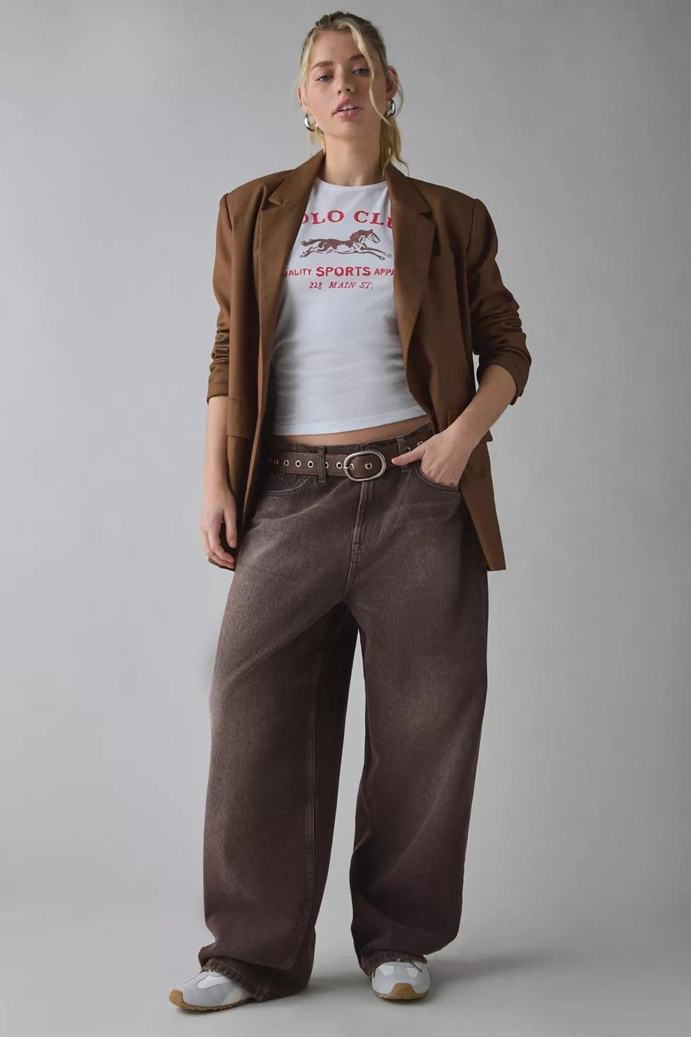 BDG Titan Mid-Rise Oversized Baggy Jeans by BDG