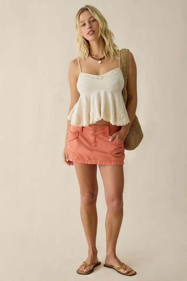 BDG Trail Star Utility Low-Rise Mini Skirt by BDG