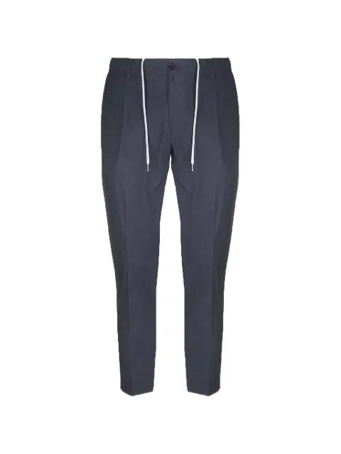 Riccardo drawstring pleated trousers by BE ABLE