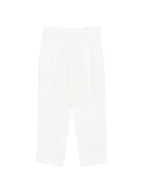 belt-loops trousers by BE ABLE