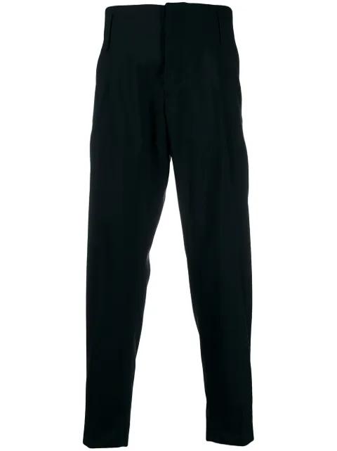 cropped straight-leg trousers by BE ABLE cropped straight-leg trousers by BE ABLE
