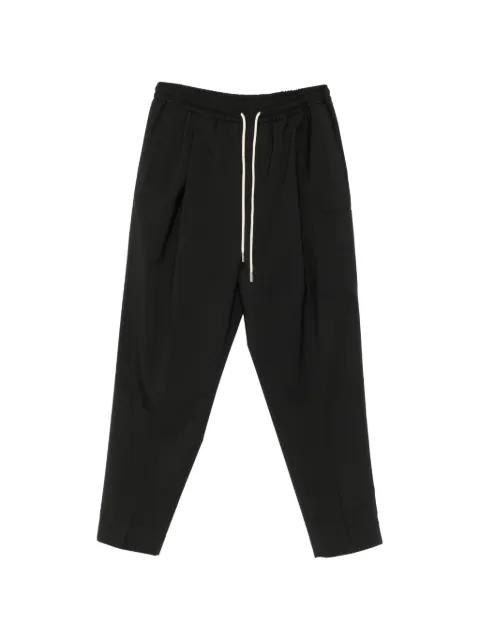 drawstring tapered trousers by BE ABLE