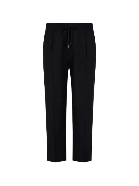elasticated-waist drawstring trousers by BE ABLE