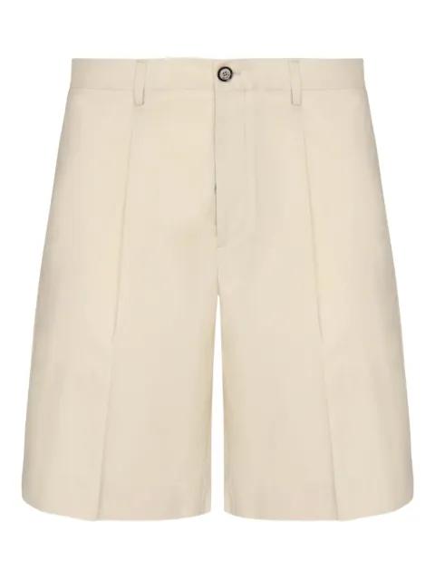 pleat-detailed pocket shorts by BE ABLE