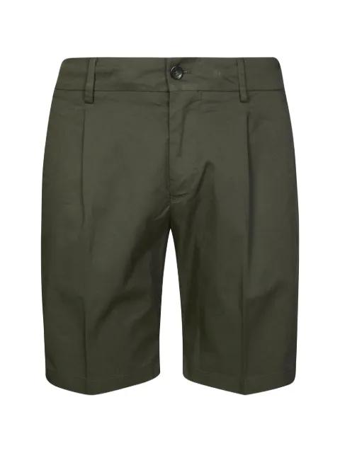 pleated-detail Bermuda shorts by BE ABLE