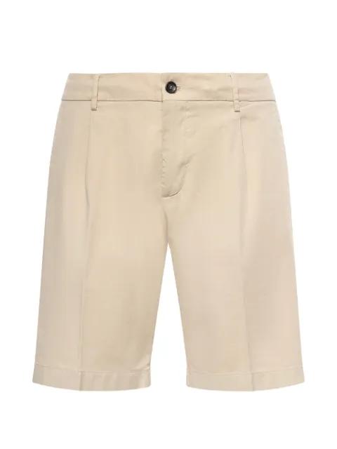 pleated-detail shorts by BE ABLE