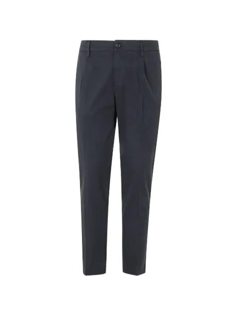 pleated tapered trousers by BE ABLE
