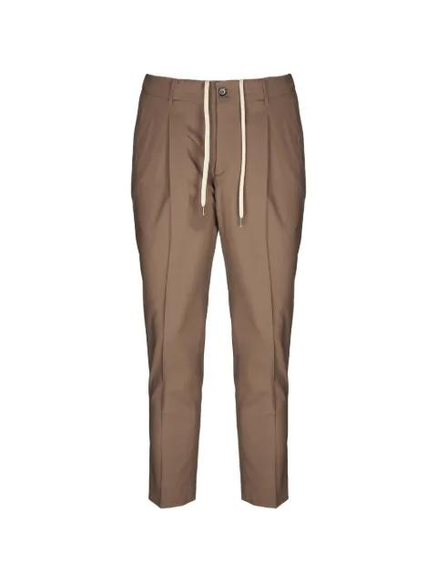 pleated trousers by BE ABLE