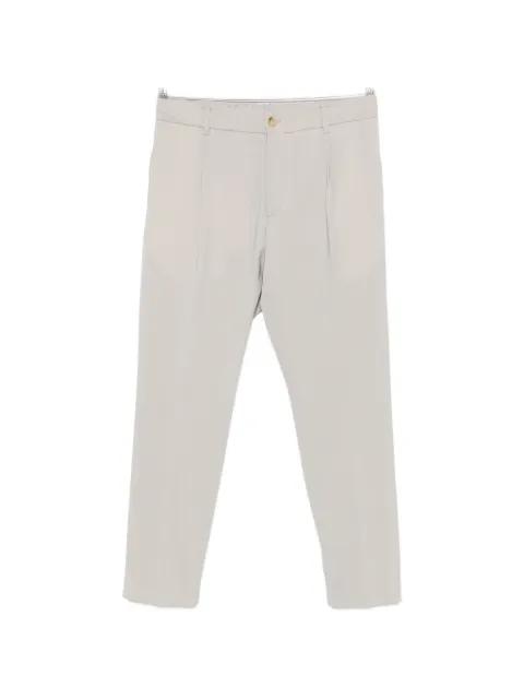 pleated trousers by BE ABLE