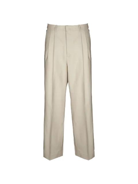 pleated trousers by BE ABLE