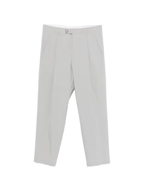 pressed-crease trousers by BE ABLE